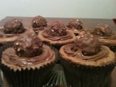 Cupcake Ferrero Rocher